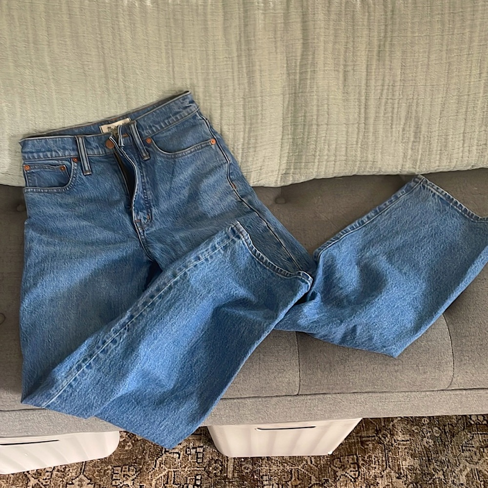 Madewell Perfect Vintage Wide-Leg Jean in Knoxville Wash
